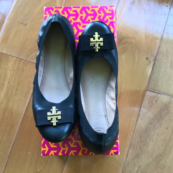 Tory Burch Shoes - Tory Burch Sedgwick Ballet Black flat